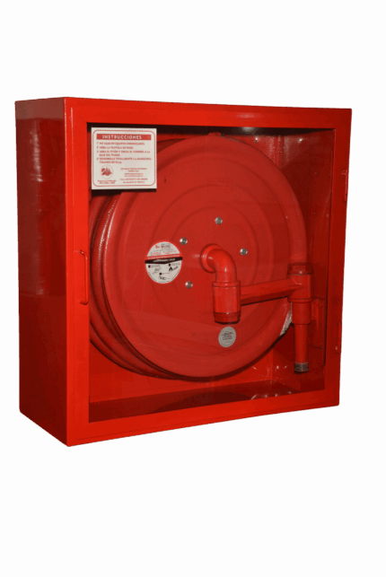 GABINETE 70X70X30 RED HUMEDA PUERTA VIDRIO + CARRETE KOLLING 30M COMPLETO