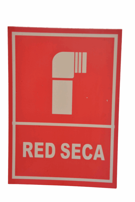 SEÑALETICA RED SECA SINTRA 13x20 cm